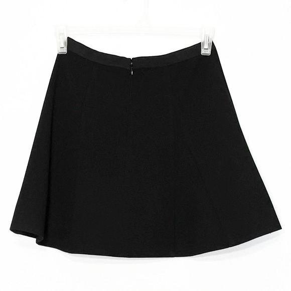 J.Crew Crepe Circle Mini Skirt XS Black - Picture 3 of 12